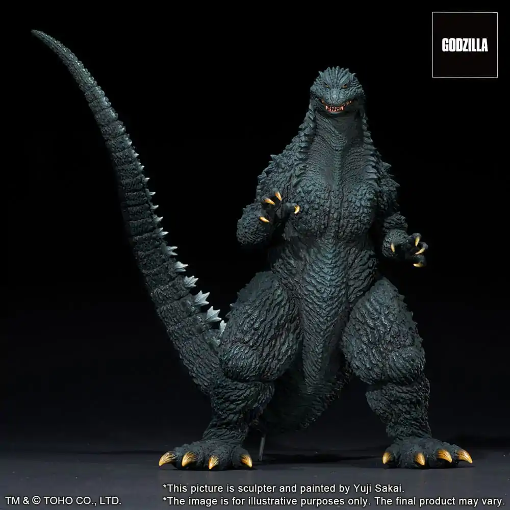 Godzilla against Mechagodzilla 2002 TOHO Yuji Sakai Modeling Collection PVC Socha Godzilla Battle in the Storm 28 cm fotografii produktu