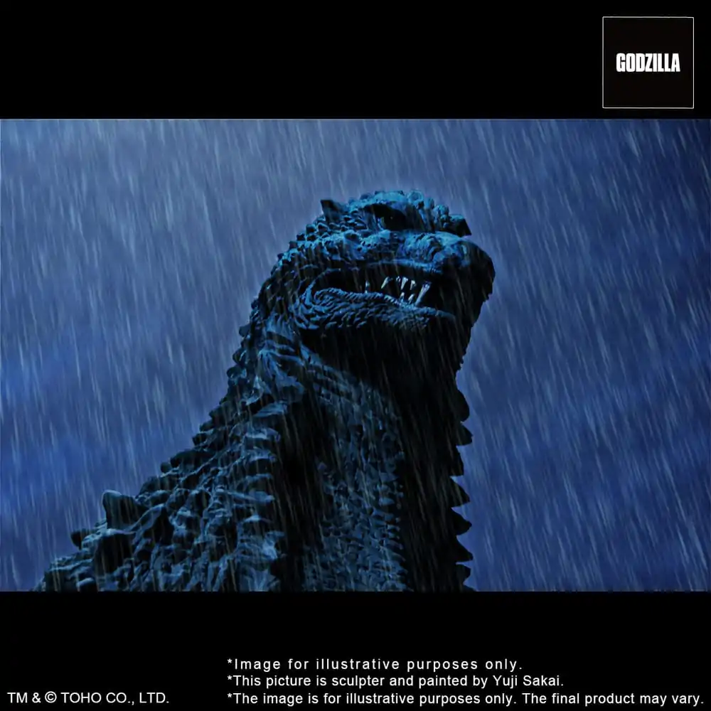 Godzilla against Mechagodzilla 2002 TOHO Yuji Sakai Modeling Collection PVC Socha Godzilla Battle in the Storm 28 cm fotografii produktu