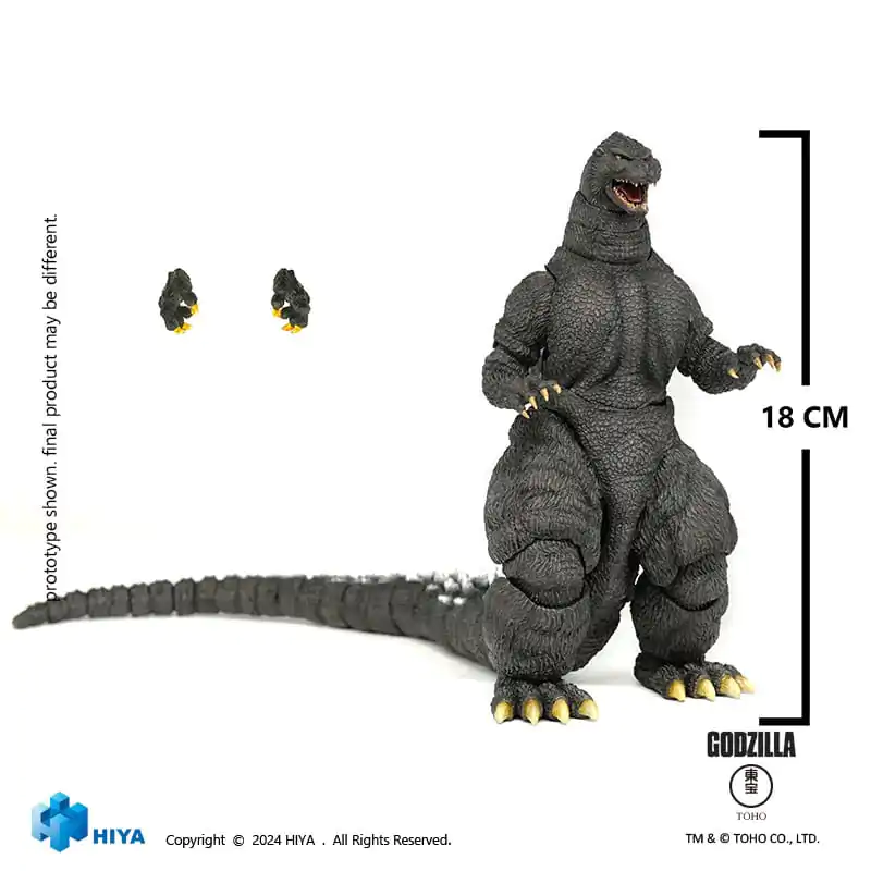 Godzilla Exquisite Basic akční figurka Godzilla vs King Ghidorah Godzilla Hokkaido 18 cm fotografii produktu