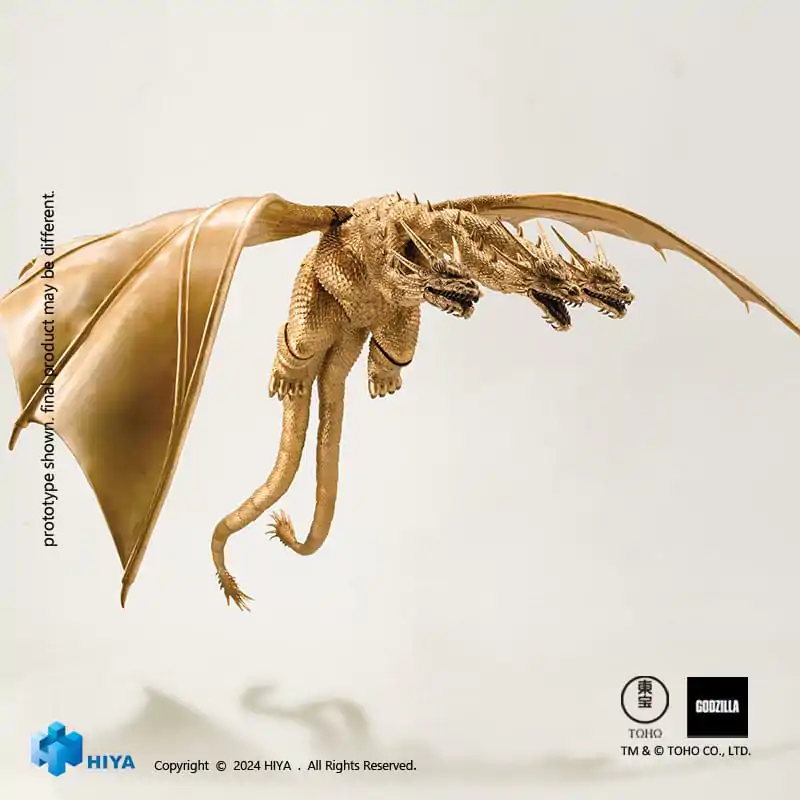 Godzilla Exquisite Basic akční figurka Godzilla vs King Ghidorah King Ghidorah 25 cm fotografii produktu