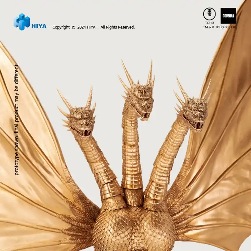 Godzilla Exquisite Basic akční figurka Godzilla vs King Ghidorah King Ghidorah 25 cm fotografii produktu