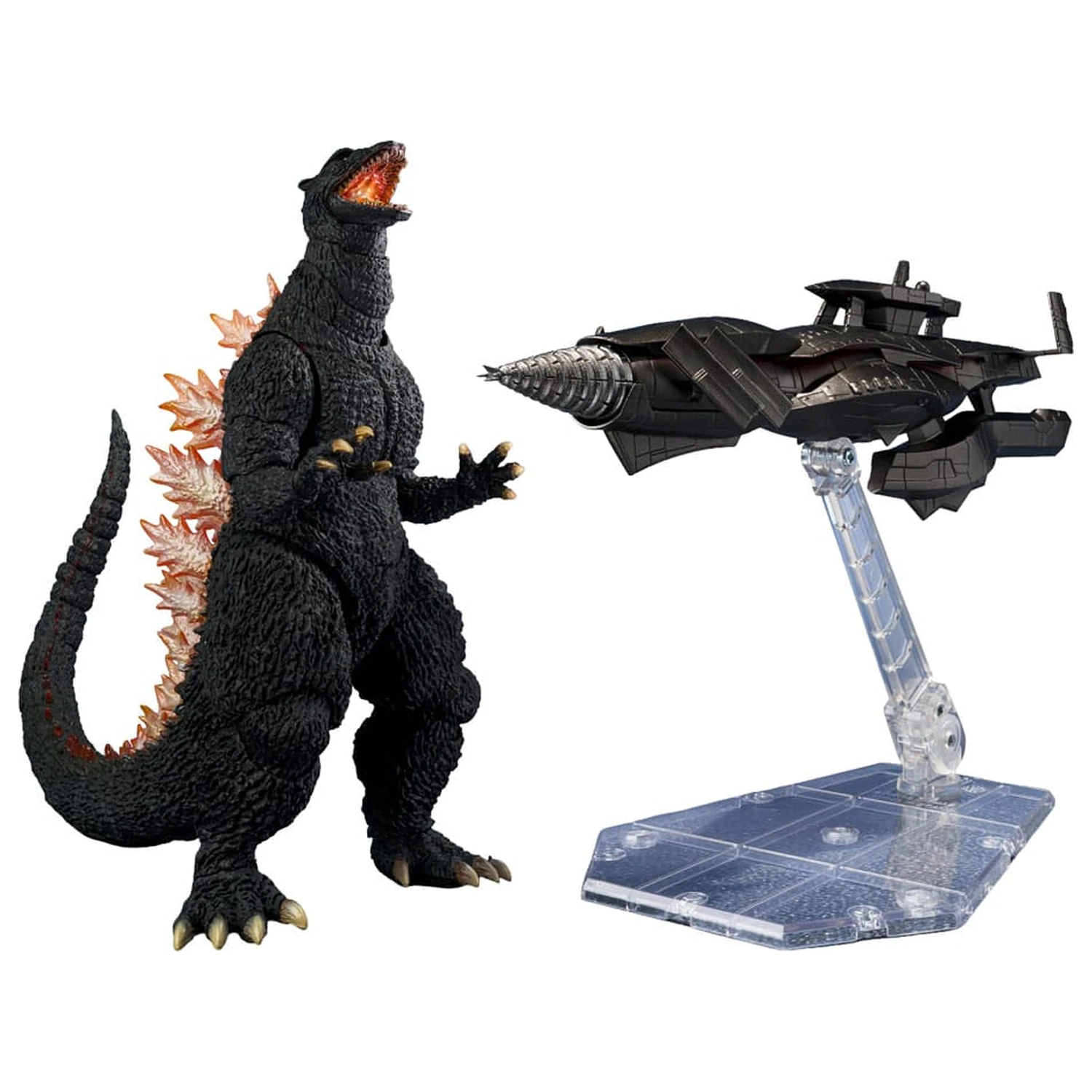Godzilla: Final Wars S.H.MonsterArts Akční figurka Godzilla Heat Ray Ver. vs. New Gotengo 16 cm fotografii produktu