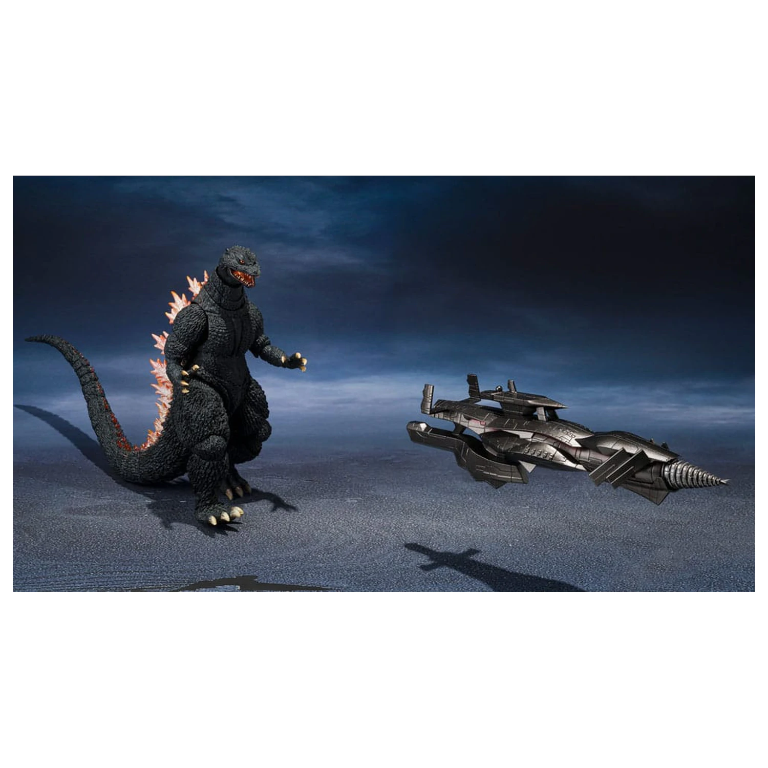 Godzilla: Final Wars S.H.MonsterArts Akční figurka Godzilla Heat Ray Ver. vs. New Gotengo 16 cm fotografii produktu