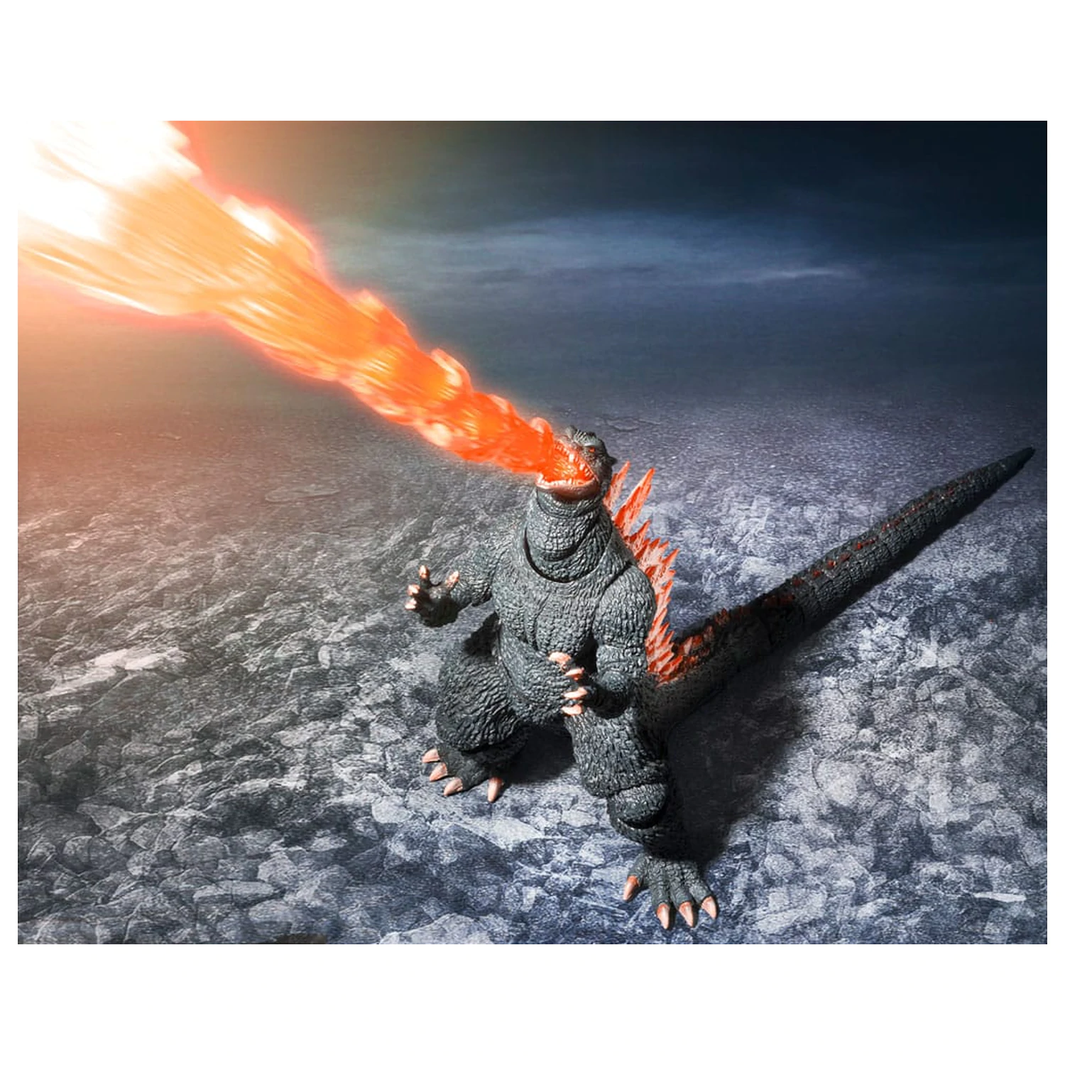 Godzilla: Final Wars S.H.MonsterArts Akční figurka Godzilla Heat Ray Ver. vs. New Gotengo 16 cm fotografii produktu
