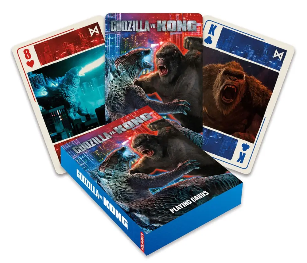 Godzilla Playing Cards Godzilla vs. Kong - Hrací karty fotografii produktu