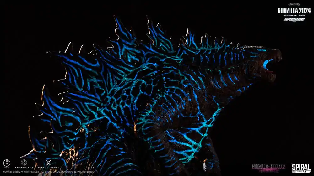 Godzilla Hall of Fame PVC Socha Godzilla 2024 Pre-Evolved Form (Superchargd Version) 26 cm fotografii produktu