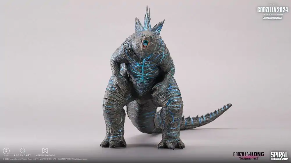 Godzilla Hall of Fame PVC Socha Godzilla 2024 Pre-Evolved Form (Superchargd Version) 26 cm fotografii produktu
