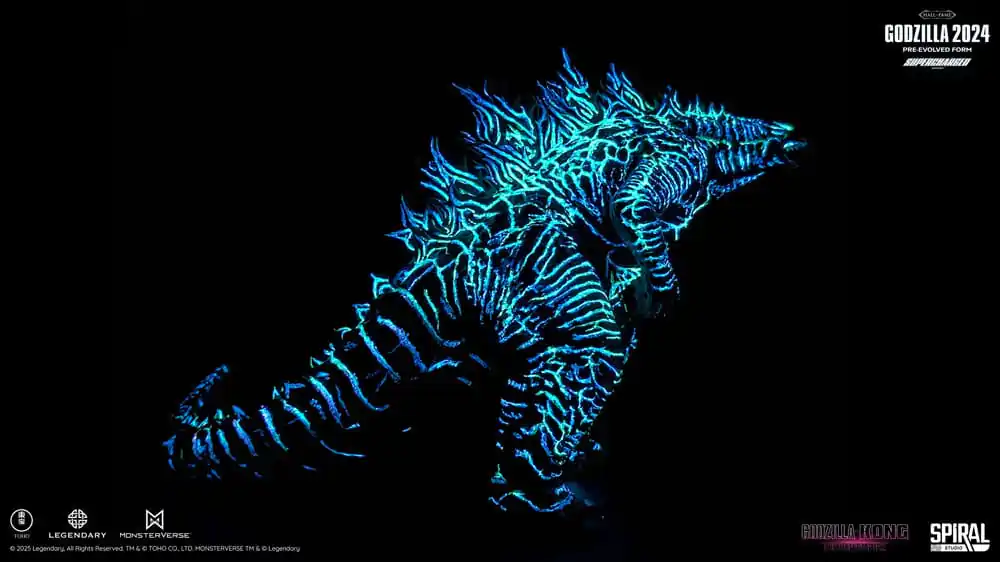 Godzilla Hall of Fame PVC Socha Godzilla 2024 Pre-Evolved Form (Superchargd Version) 26 cm fotografii produktu