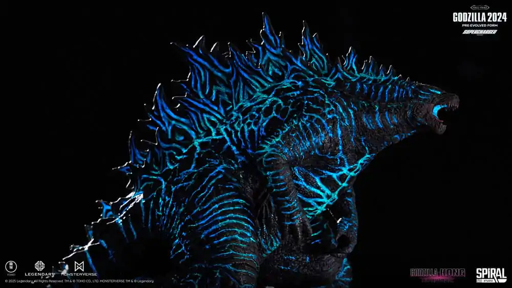 Godzilla Hall of Fame PVC Socha Godzilla 2024 Pre-Evolved Form (Superchargd Version) 26 cm fotografii produktu