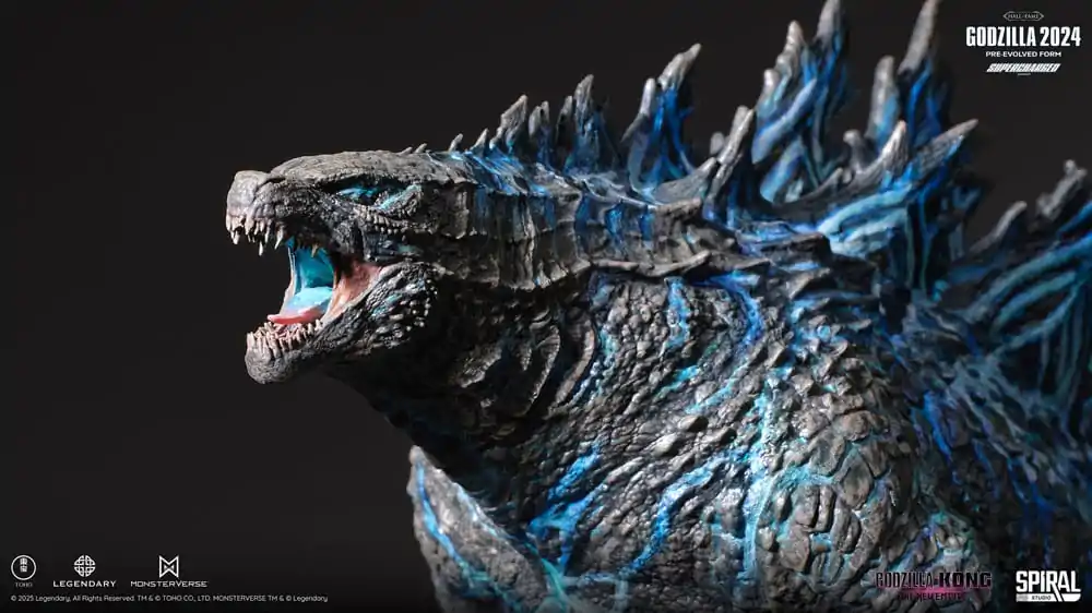 Godzilla Hall of Fame PVC Socha Godzilla 2024 Pre-Evolved Form (Superchargd Version) 26 cm fotografii produktu