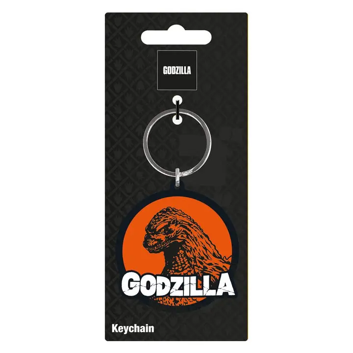 Godzilla Gumová Klíčenka Mean 6 cm fotografii produktu