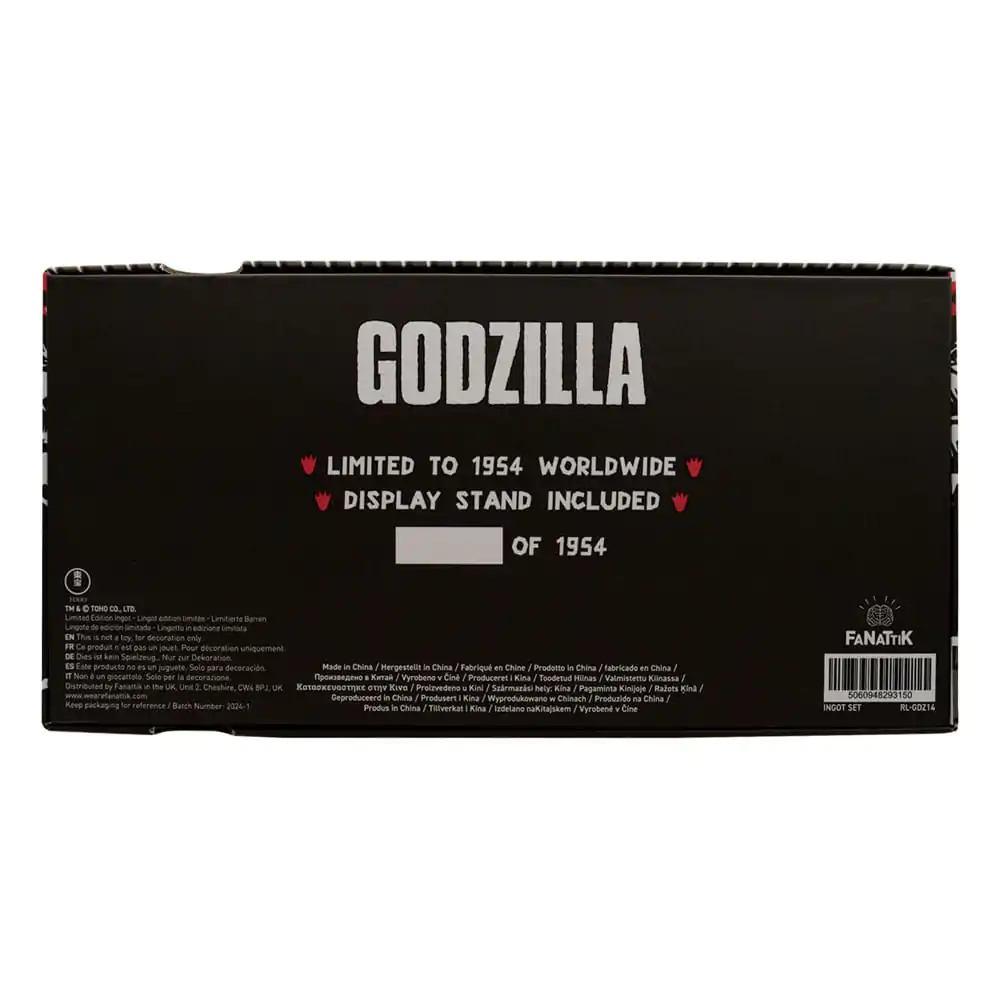 Godzilla Medallion Set 70. výročí Limited Edition – Sada medailonů fotografii produktu