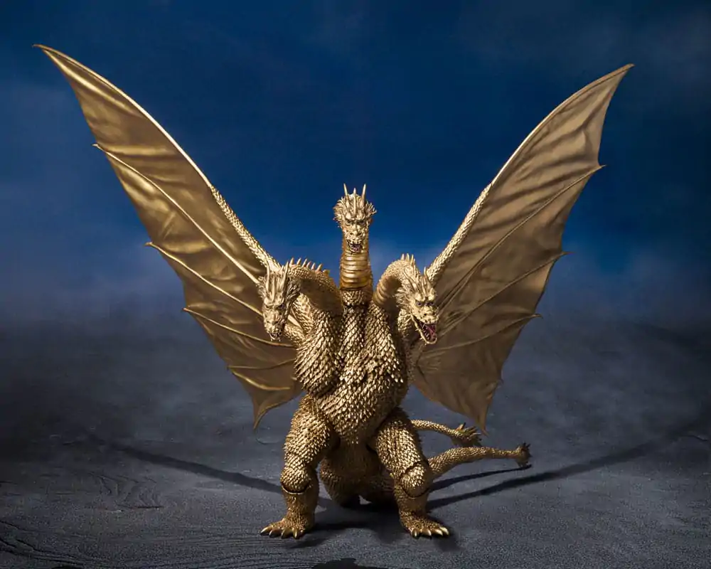 Godzilla S.H. Monster Arts Akční figurka King Ghidora (1972) 25 cm fotografii produktu