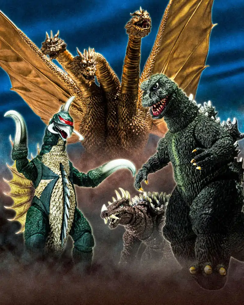 Godzilla S.H. Monster Arts Akční figurka King Ghidora (1972) 25 cm fotografii produktu