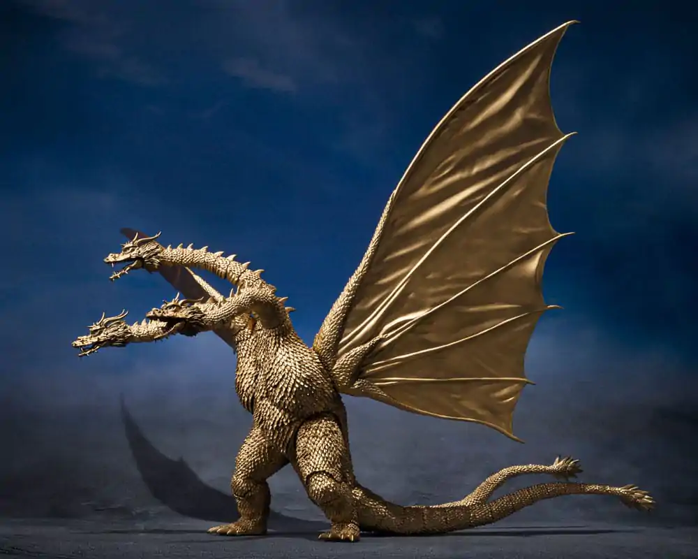 Godzilla S.H. Monster Arts Akční figurka King Ghidora (1972) 25 cm fotografii produktu