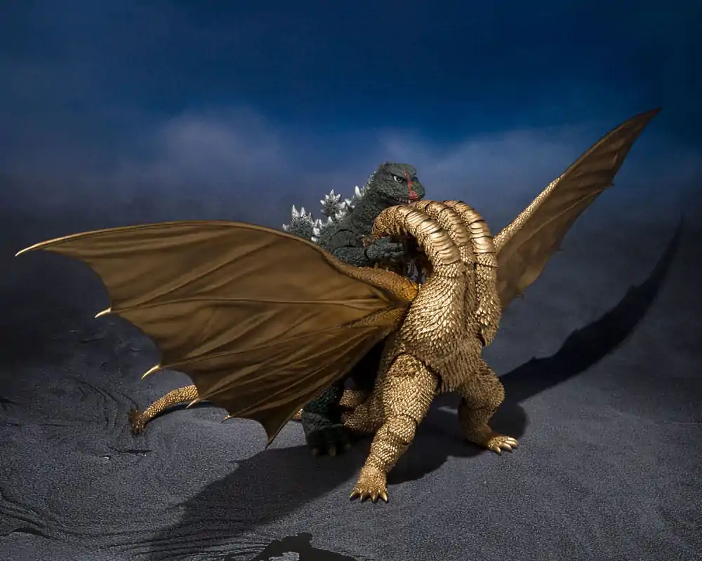 Godzilla S.H. Monster Arts Akční figurka King Ghidora (1972) 25 cm fotografii produktu