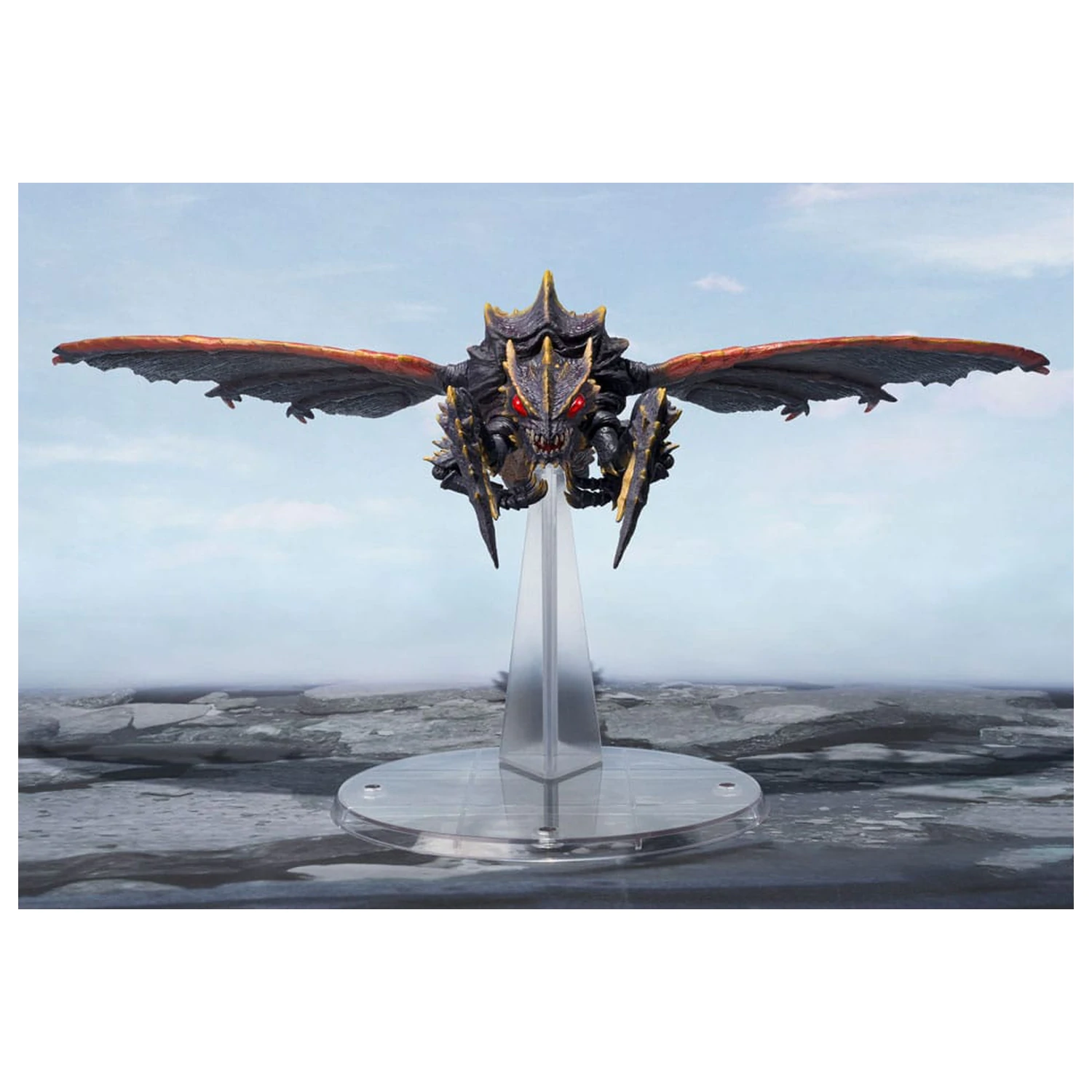 Godzilla S.H. Monster Arts akční figurka Megaguirus Evolution Set 21 cm fotografii produktu