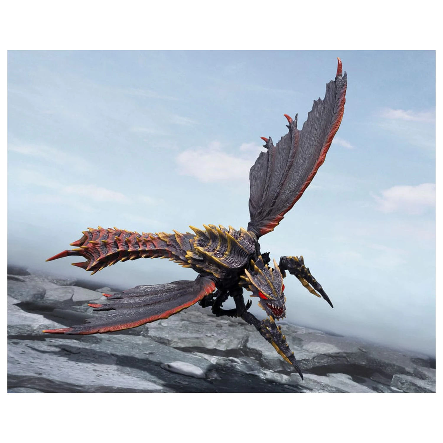 Godzilla S.H. Monster Arts akční figurka Megaguirus Evolution Set 21 cm fotografii produktu