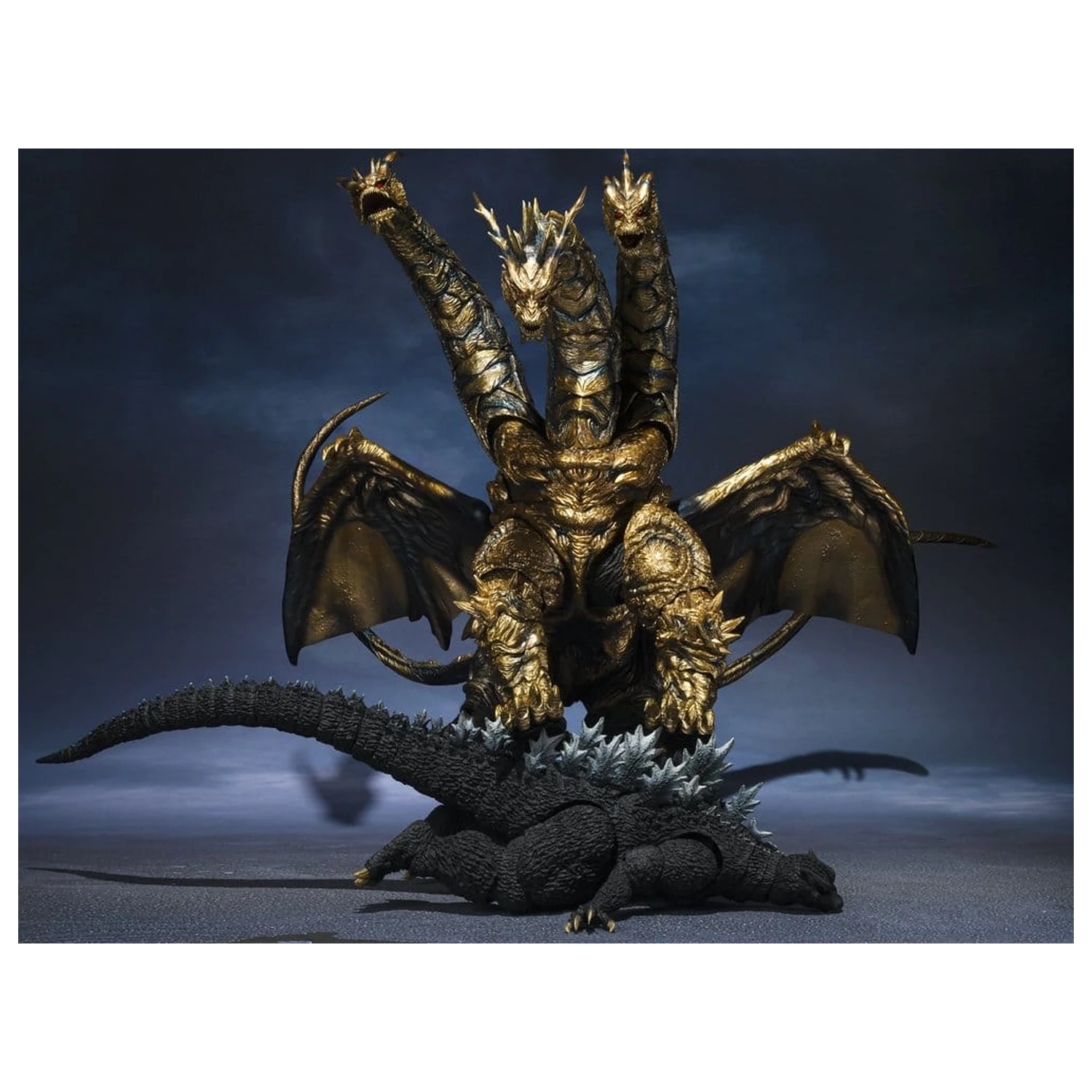 Akční figurka Godzilla S.H.MonsterArts Kaizer Ghidorah 25 cm fotografii produktu