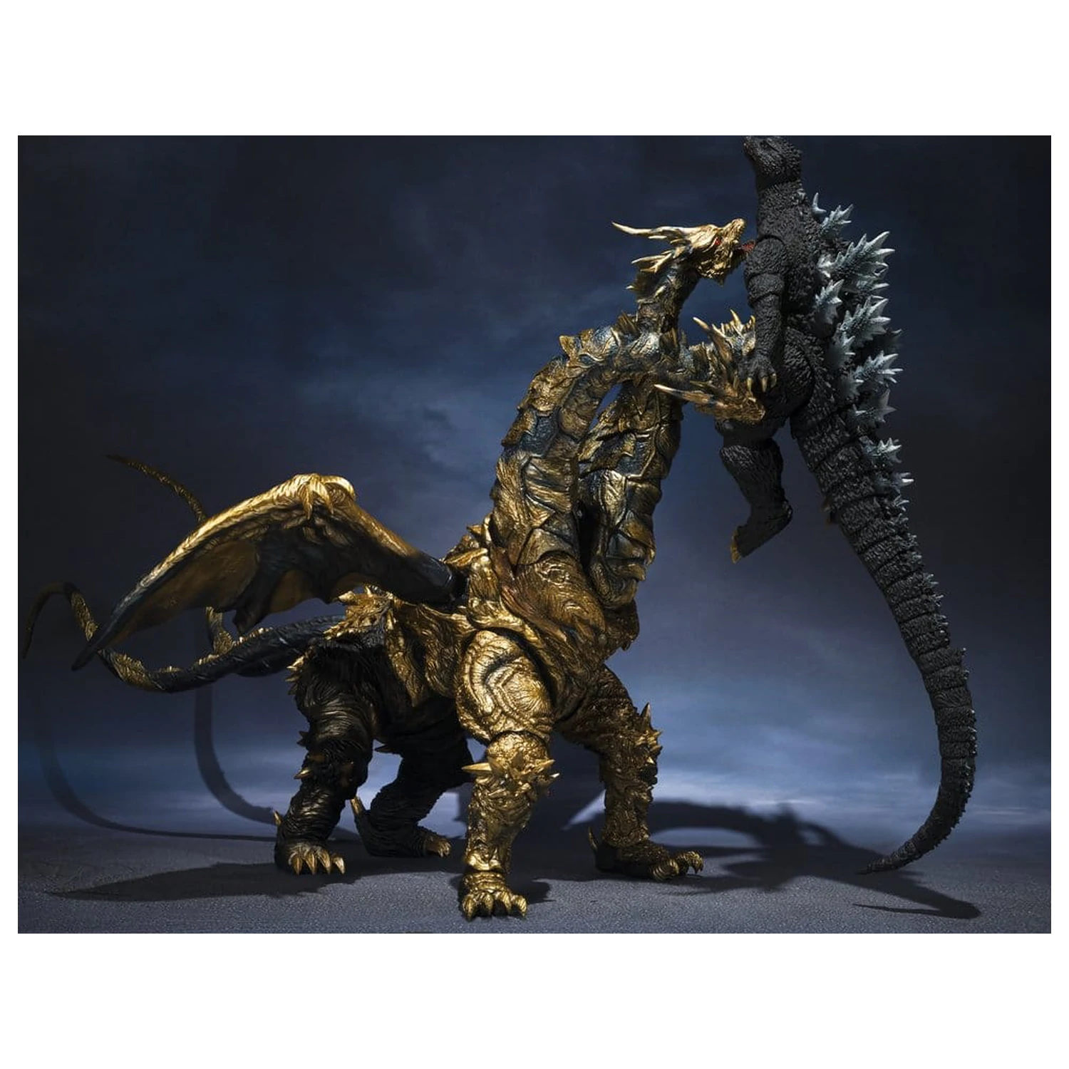 Akční figurka Godzilla S.H.MonsterArts Kaizer Ghidorah 25 cm fotografii produktu