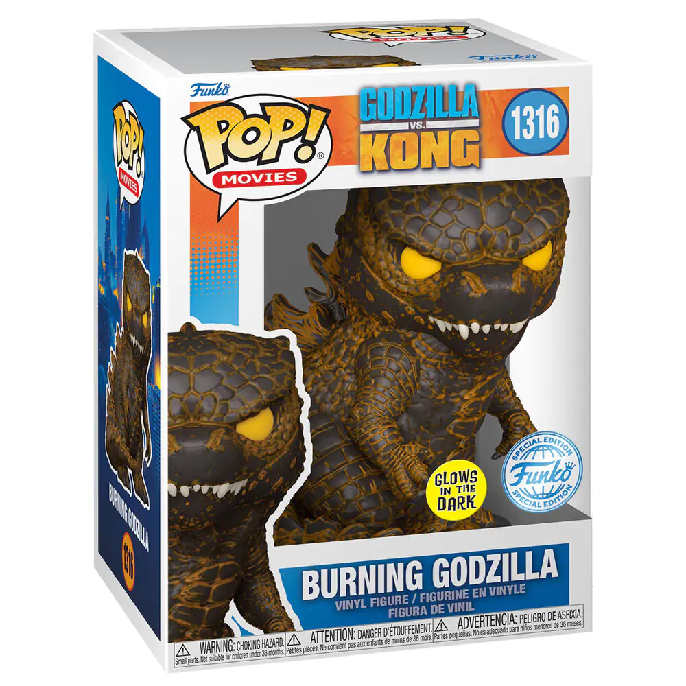 Godzilla Singular Point POP! Animation vinylová figurka Hořící Godzilla(GW) 9 cm fotografii produktu