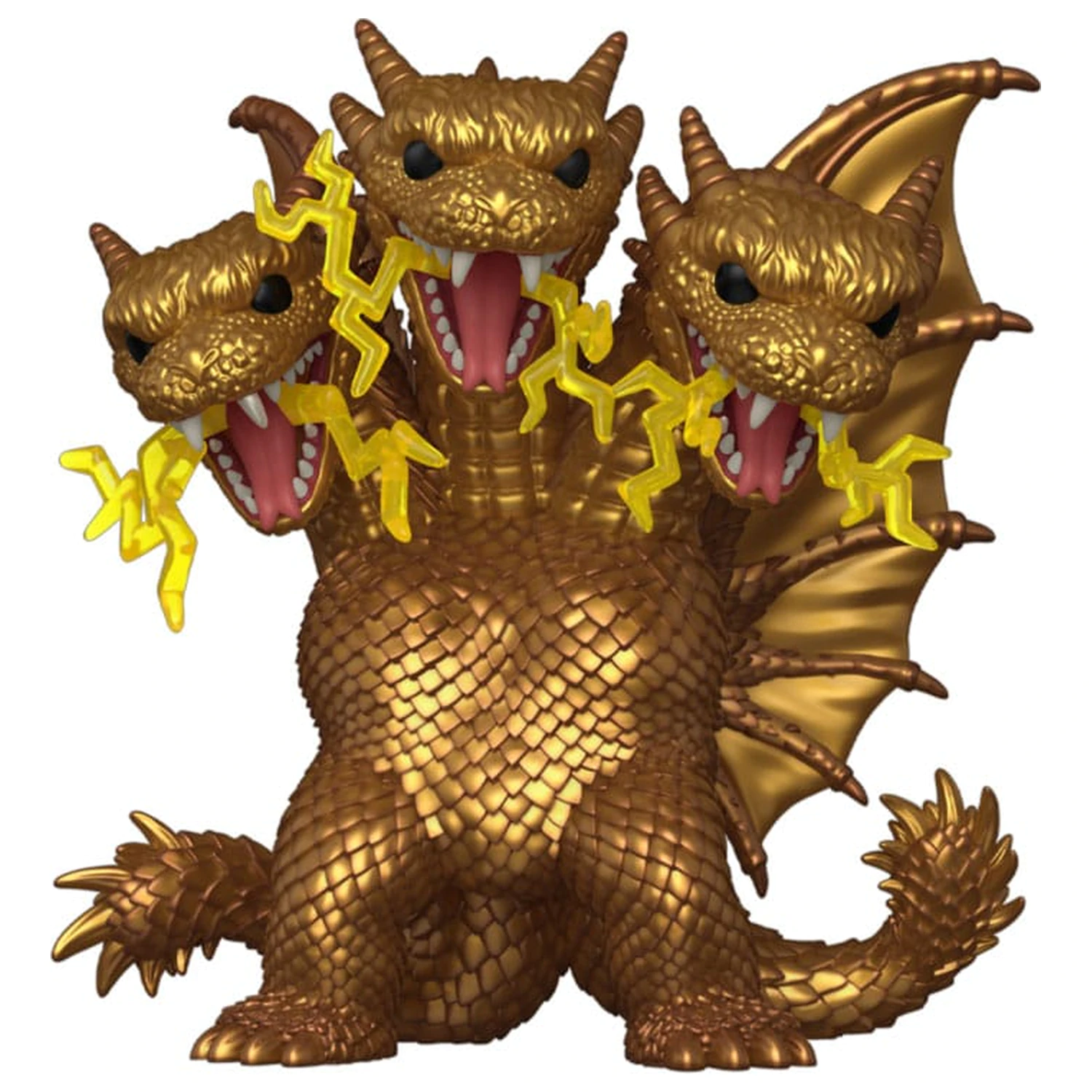 Godzilla Super Sized Funko POP! Movies Vinylová Figurka King Ghidora (Electric) 15 cm fotografii produktu
