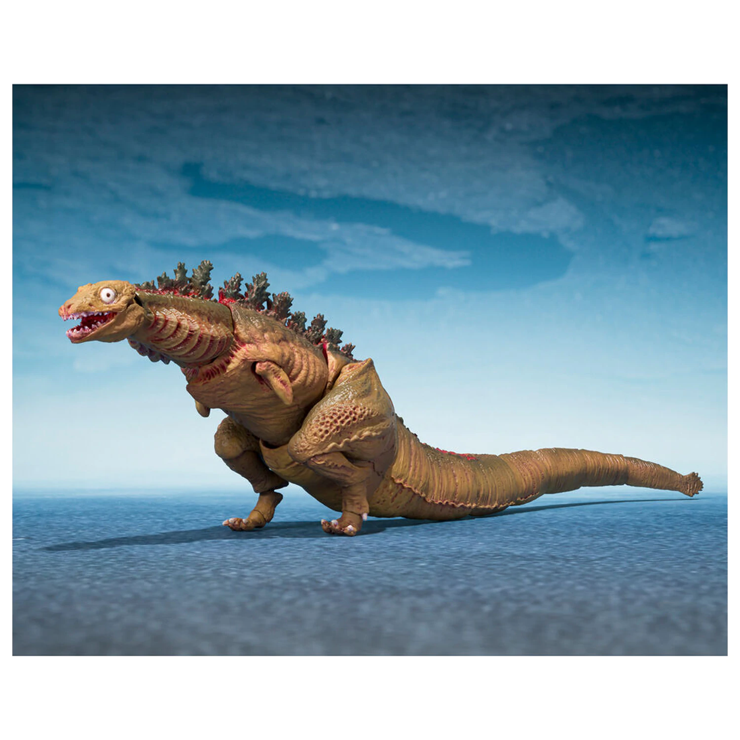 Godzilla The Second Form & Third Form & Giant Unidentified Creature S.H. MonsterArts set figurek fotografii produktu