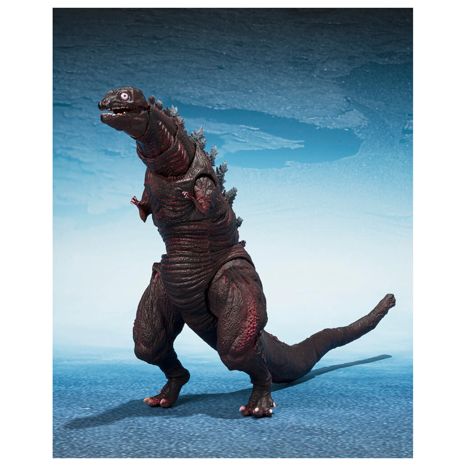 Godzilla The Second Form & Third Form & Giant Unidentified Creature S.H. MonsterArts set figurek fotografii produktu