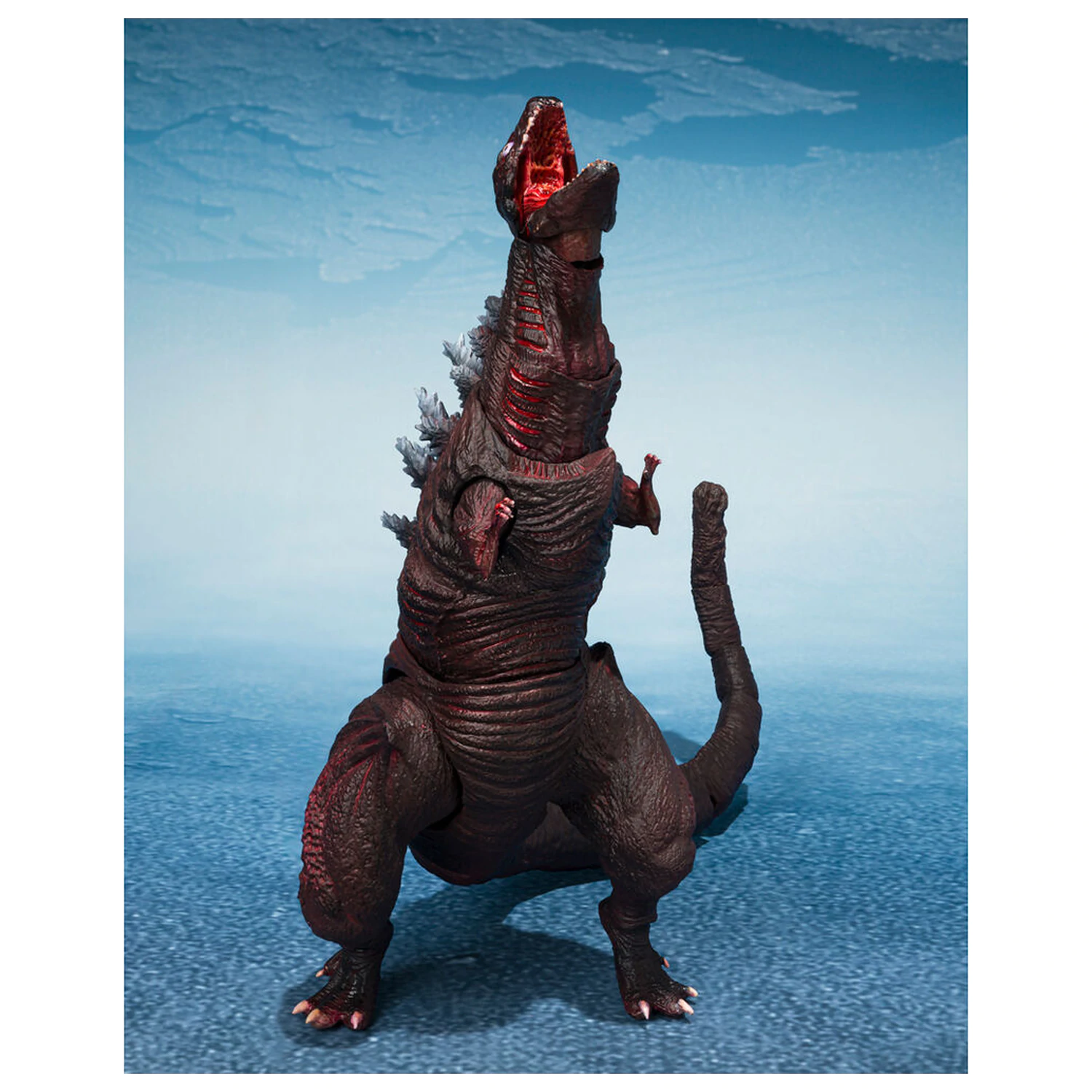 Godzilla The Second Form & Third Form & Giant Unidentified Creature S.H. MonsterArts set figurek fotografii produktu