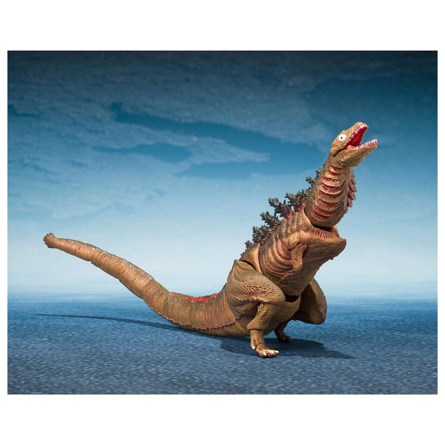 Godzilla The Second Form & Third Form & Giant Unidentified Creature S.H. MonsterArts set figurek fotografii produktu