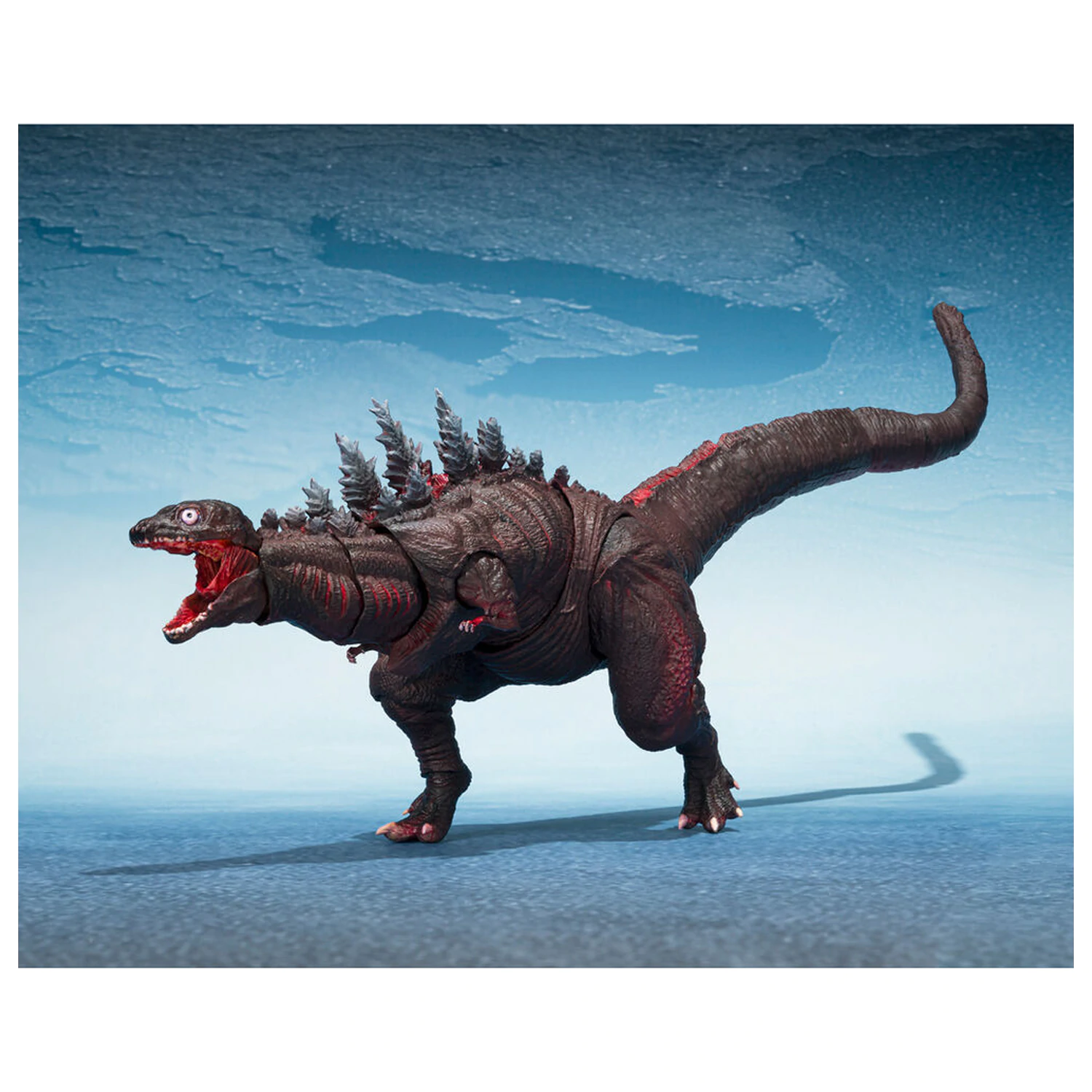 Godzilla The Second Form & Third Form & Giant Unidentified Creature S.H. MonsterArts set figurek fotografii produktu