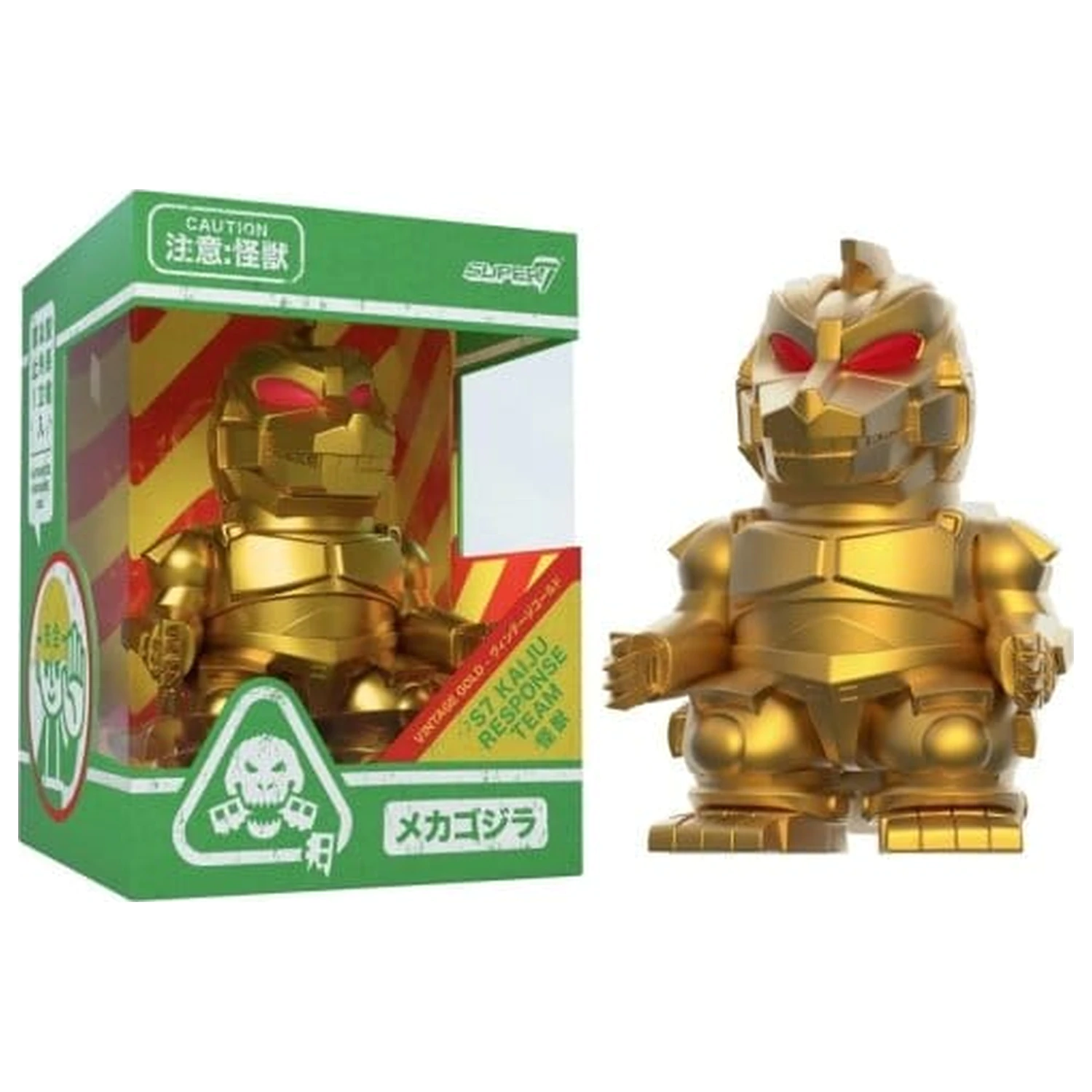 Godzilla Toho Fun! Fun! Mini figurka Mechagodzilla (Vintage Toy Gold) fotografii produktu