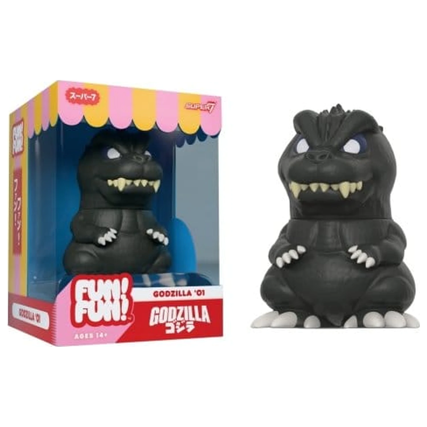 Godzilla Toho Zábava! Zábava! Mini figurka vlna 02 Godzilla 2001 fotografii produktu