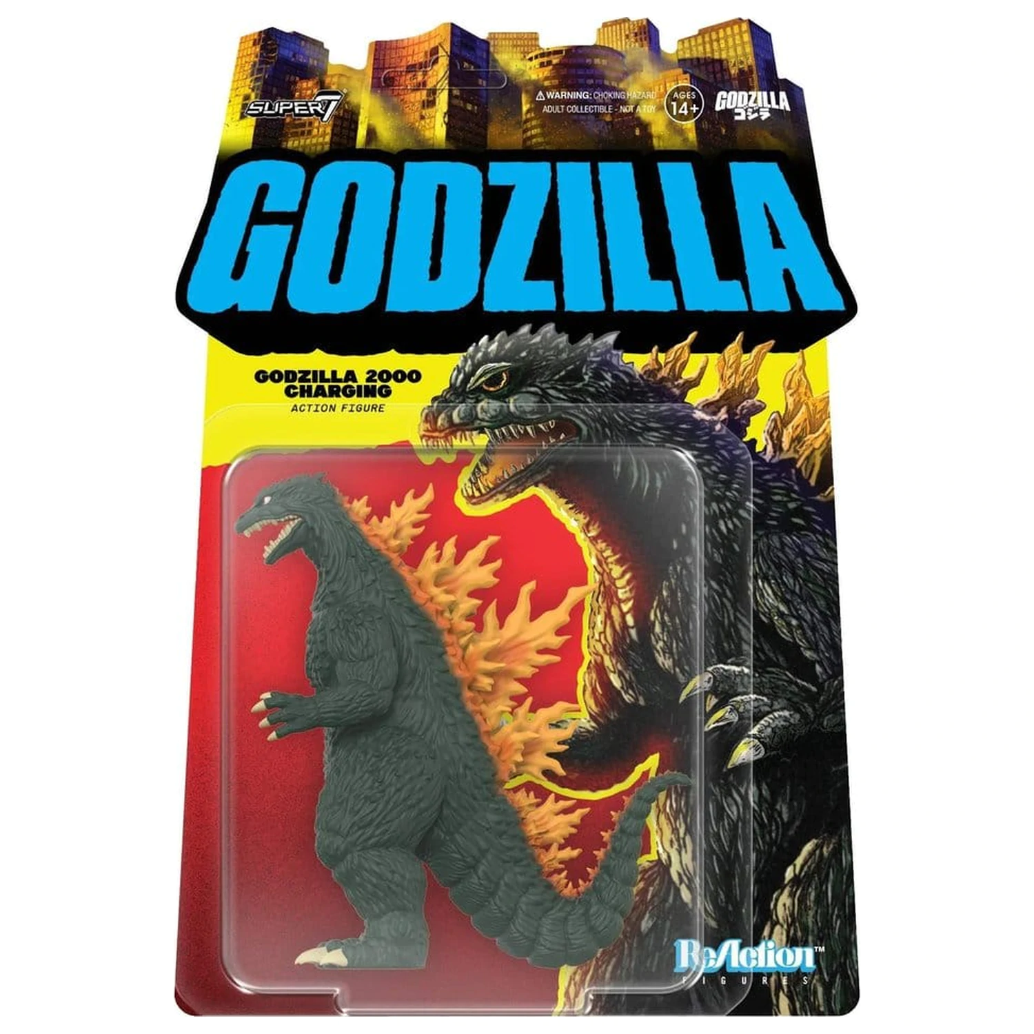Godzilla Toho ReAction Akční figurka Godzilla (2000, Charging) 24 cm fotografii produktu