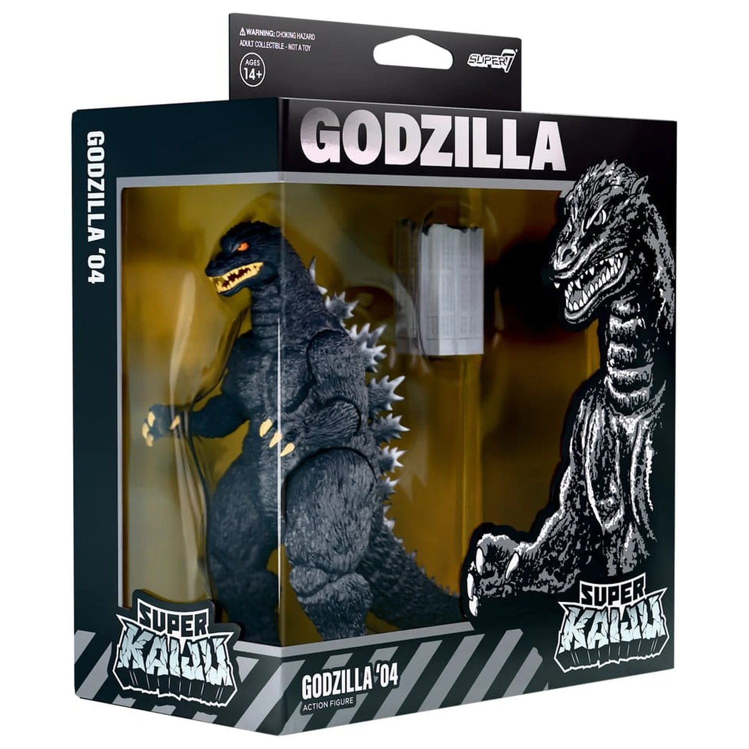 Godzilla Toho Super Kaiju Akční figurka Wave 04 Godzilla 2004 fotografii produktu