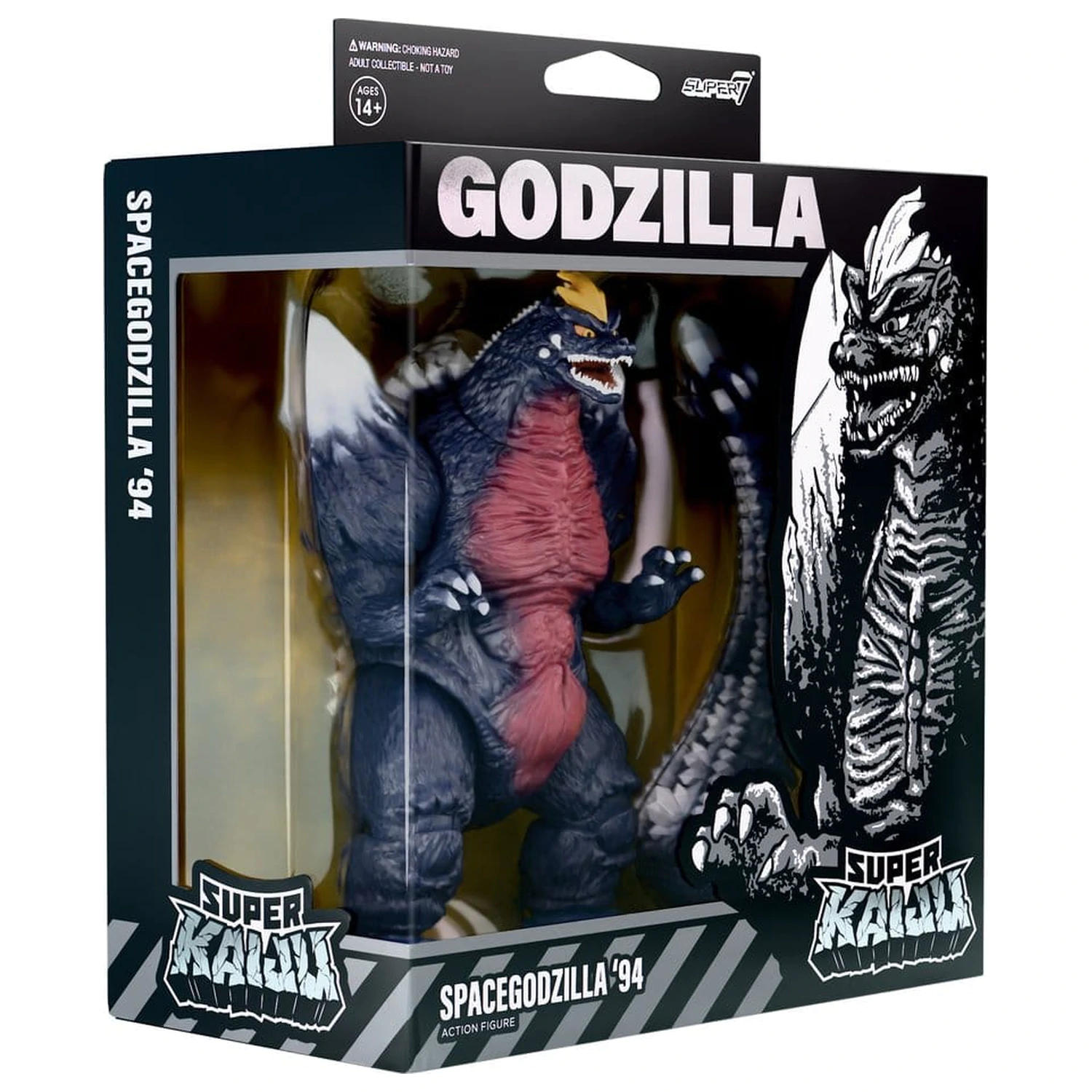Godzilla Toho Super Kaiju Akční figurka Wave 04 Space Godzilla '94 fotografii produktu
