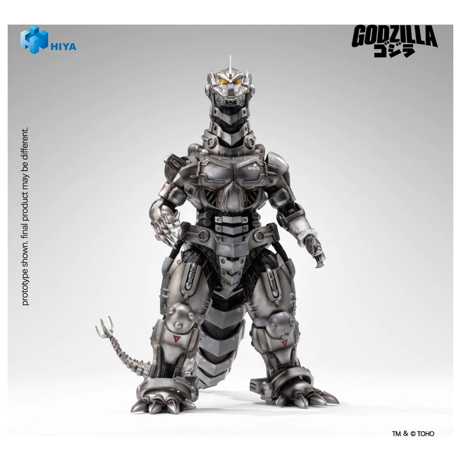Godzilla Tokyo S.O.S. (2003) Exquisite Basic Series Akční figurka Mechagodzilla Heavy Arms / High Mobility Version 20 cm fotografii produktu