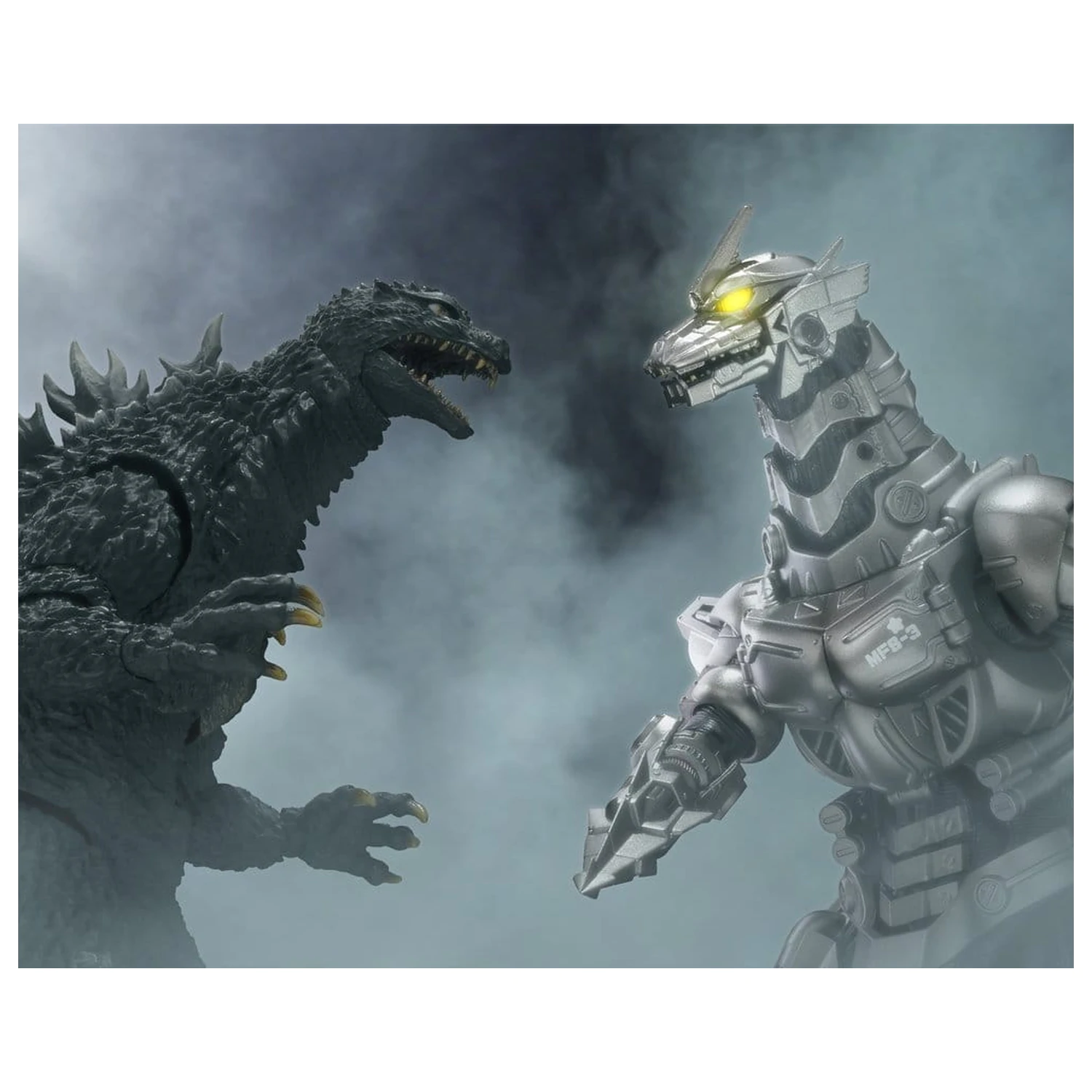 Godzilla: Tokyo S.O.S. S.H.MonsterArts Diecast Akční figurka Kiryu (Heavily Armed Type / High Mobility Type) "Tokyo SOS" -Movie Graphic Plus- 16 cm fotografii produktu