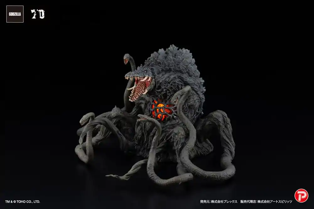 Godzilla vs. Biollante Hiper Modering EX Gekizou Series PVC Soška Biollante Black light Ver. 13 cm fotografii produktu