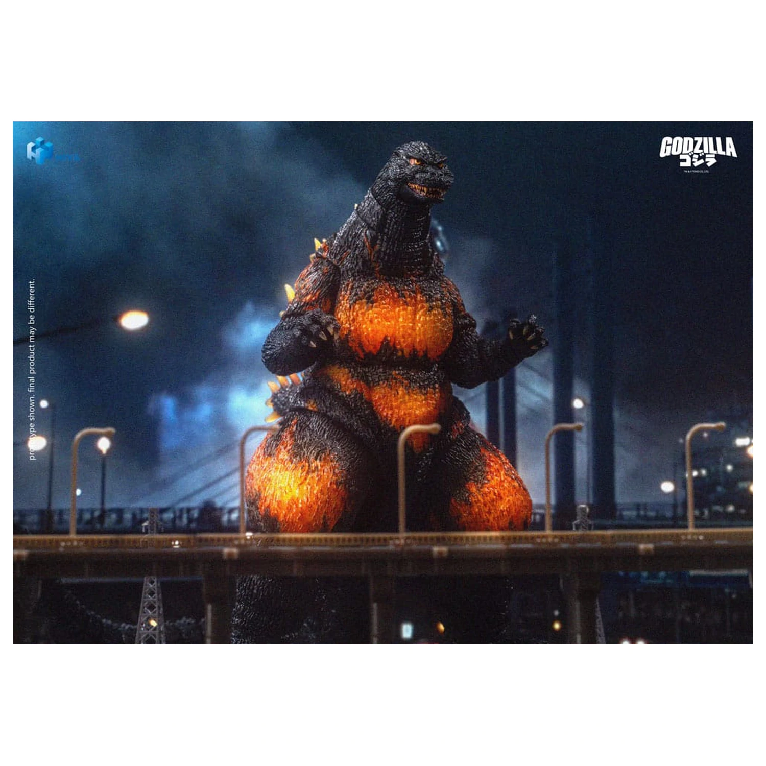 Godzilla vs. Destoroyah (1995) Exquisite Basic akční figurka Burning Godzilla 18 cm fotografii produktu