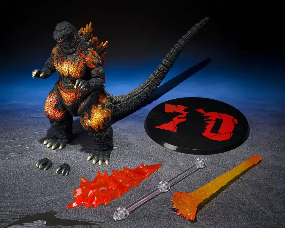 Godzilla vs. Destoroyah S.H. MonsterArts Akční figurka Godzilla 1995 70th Anniversary Special Verze 16 cm fotografii produktu