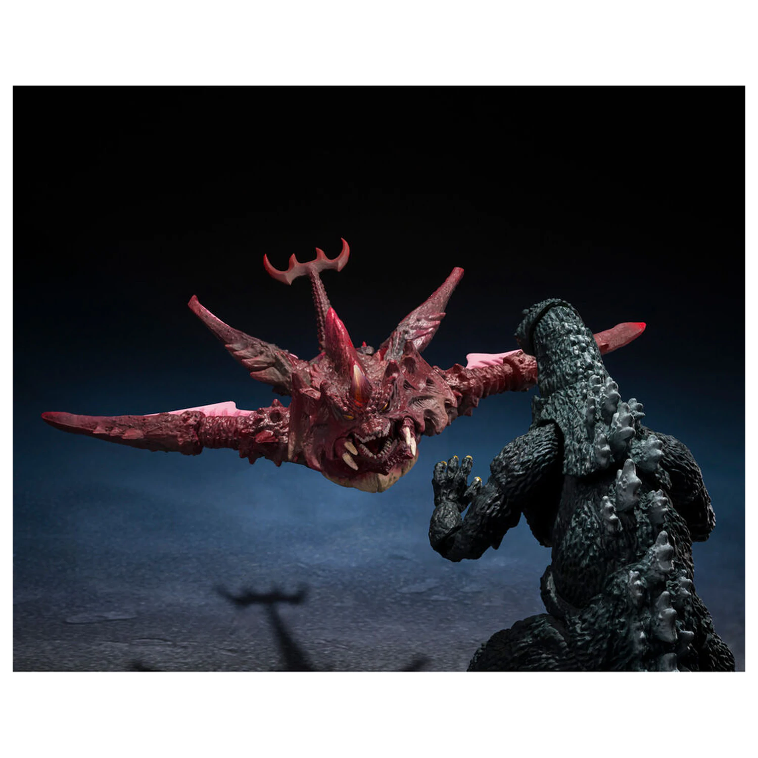 Godzilla vs. Destroyah Godzilla Junior & Destroyah S.H. Monster Arts sada figurek fotografii produktu