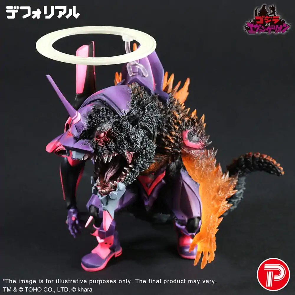 Godzilla vs. Evangelion Deforeal PVC Socha Test Type-01 Burning "G" Awakening Form 19 cm fotografii produktu