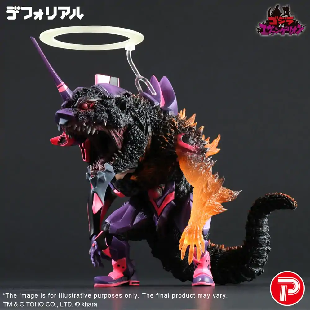 Godzilla vs. Evangelion Deforeal PVC Socha Test Type-01 Burning "G" Awakening Form 19 cm fotografii produktu