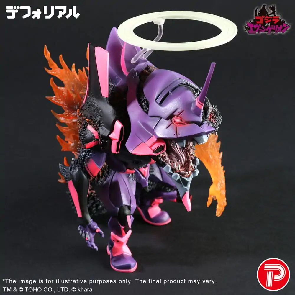 Godzilla vs. Evangelion Deforeal PVC Socha Test Type-01 Burning "G" Awakening Form 19 cm fotografii produktu