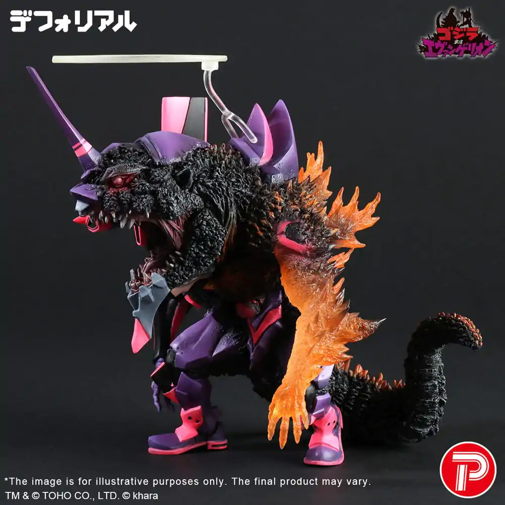 Godzilla vs. Evangelion Deforeal PVC Socha Test Type-01 Burning "G" Awakening Form 19 cm fotografii produktu