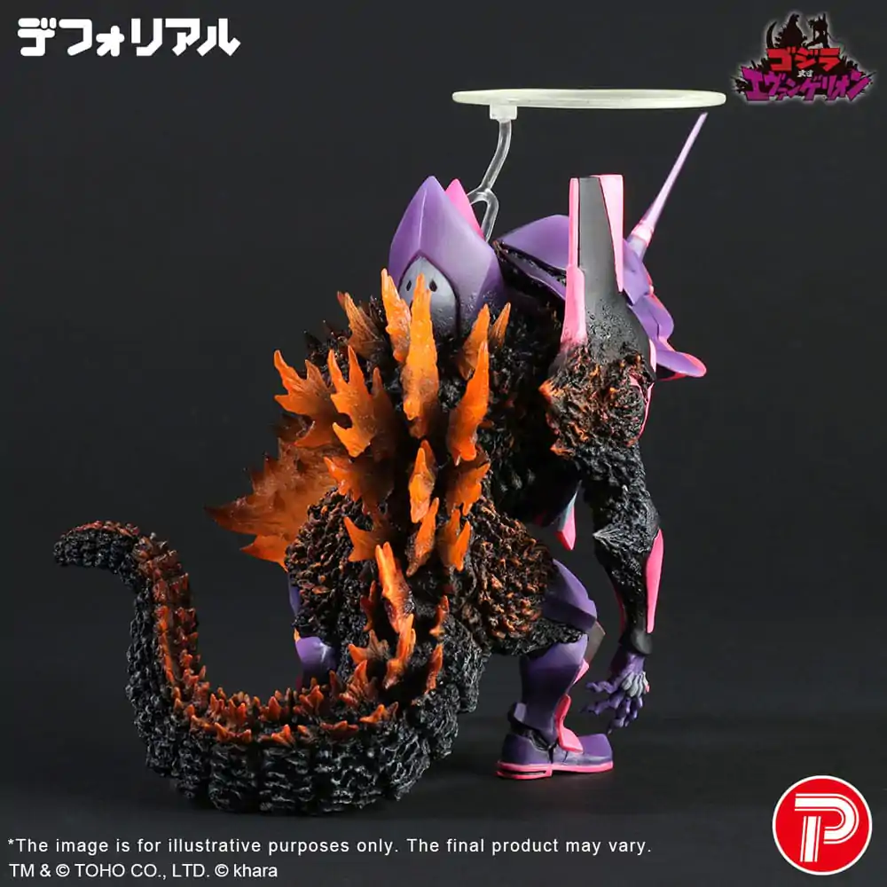 Godzilla vs. Evangelion Deforeal PVC Socha Test Type-01 Burning "G" Awakening Form 19 cm fotografii produktu