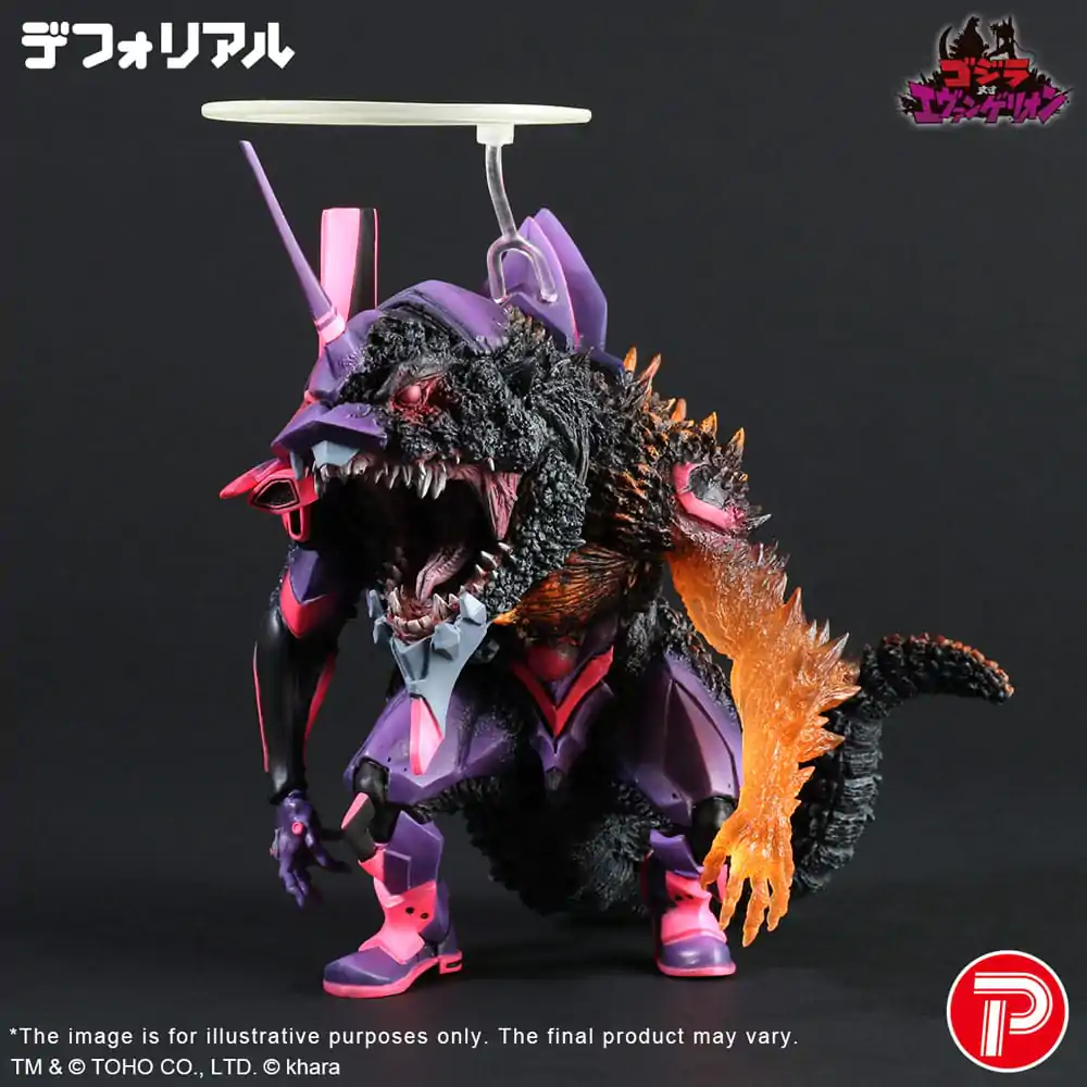 Godzilla vs. Evangelion Deforeal PVC Socha Test Type-01 Burning "G" Awakening Form 19 cm fotografii produktu