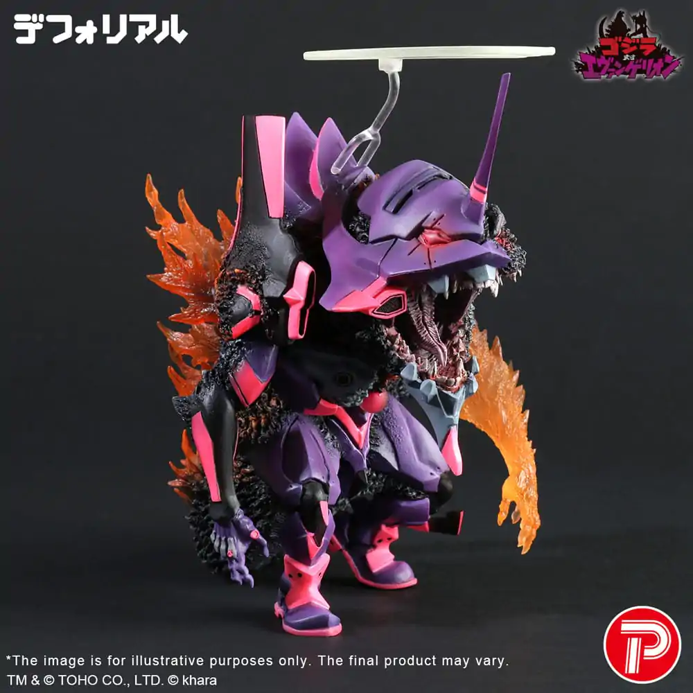 Godzilla vs. Evangelion Deforeal PVC Socha Test Type-01 Burning "G" Awakening Form 19 cm fotografii produktu
