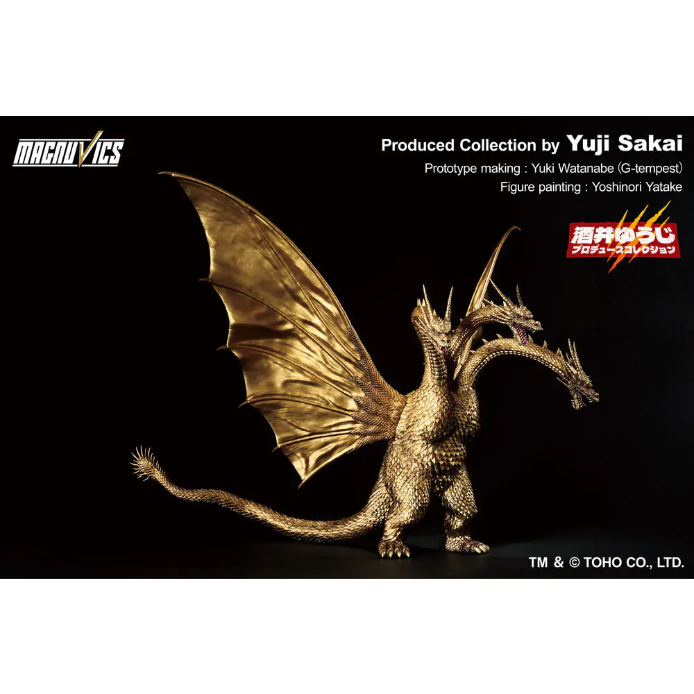 Godzilla VS King Ghidorah - Ghidorah 1991 Ichibansho figurka 27 cm fotografii produktu